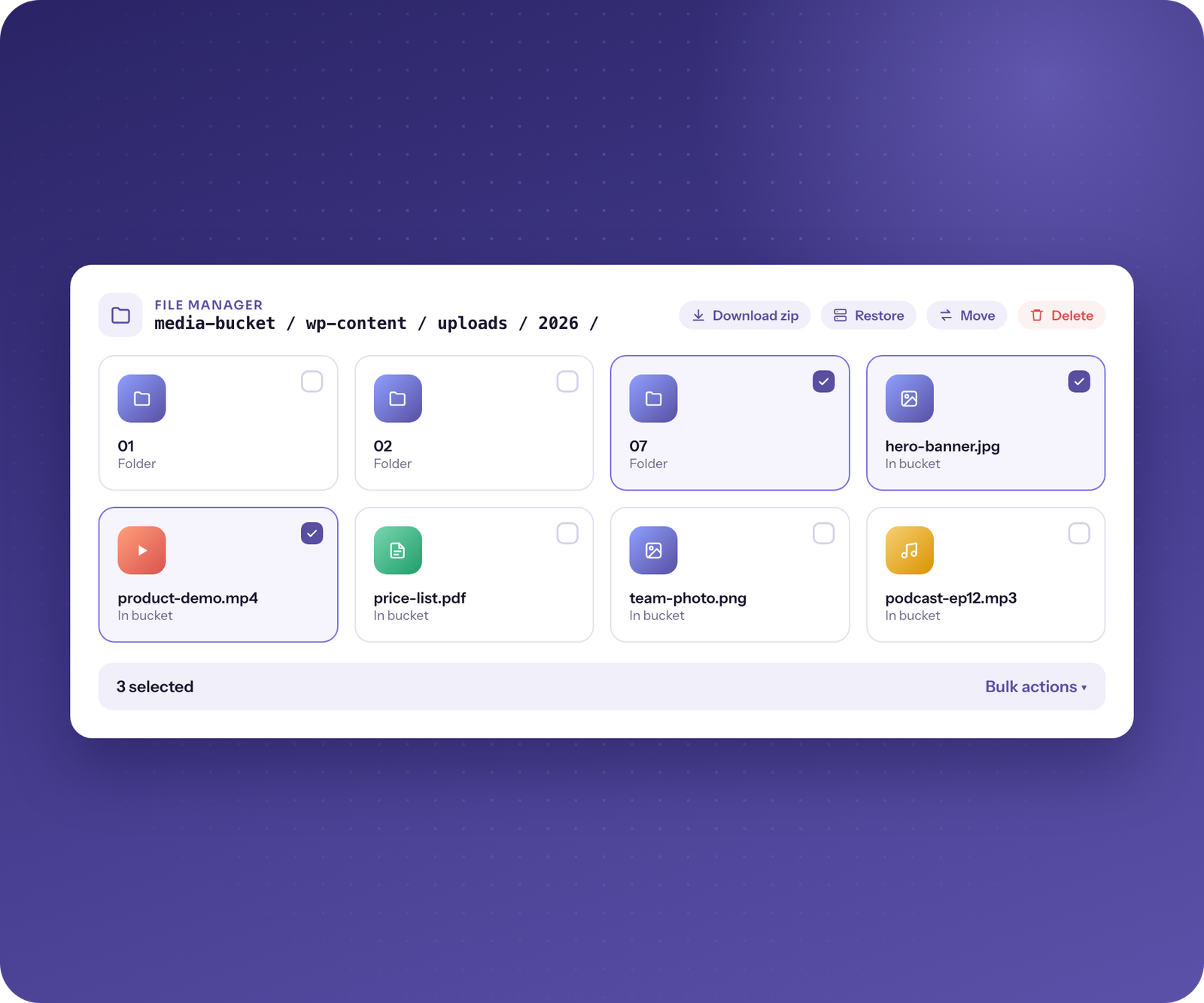  Your Cloud Files, One Powerful Manager